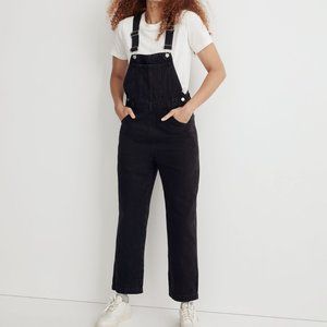 Madewell Straight-Leg Overalls in Lunar Wash